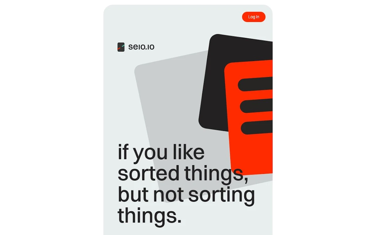 Captura de Seio.io
