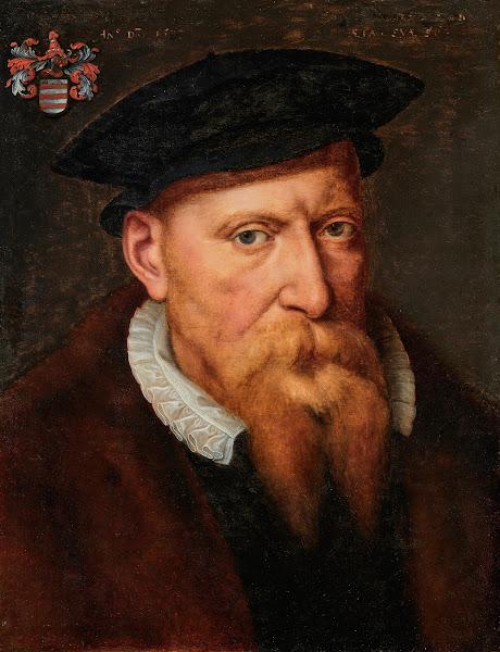 Portrait Of Robert De Croÿ Circa 1500 1556 Bishop Of Cambrai