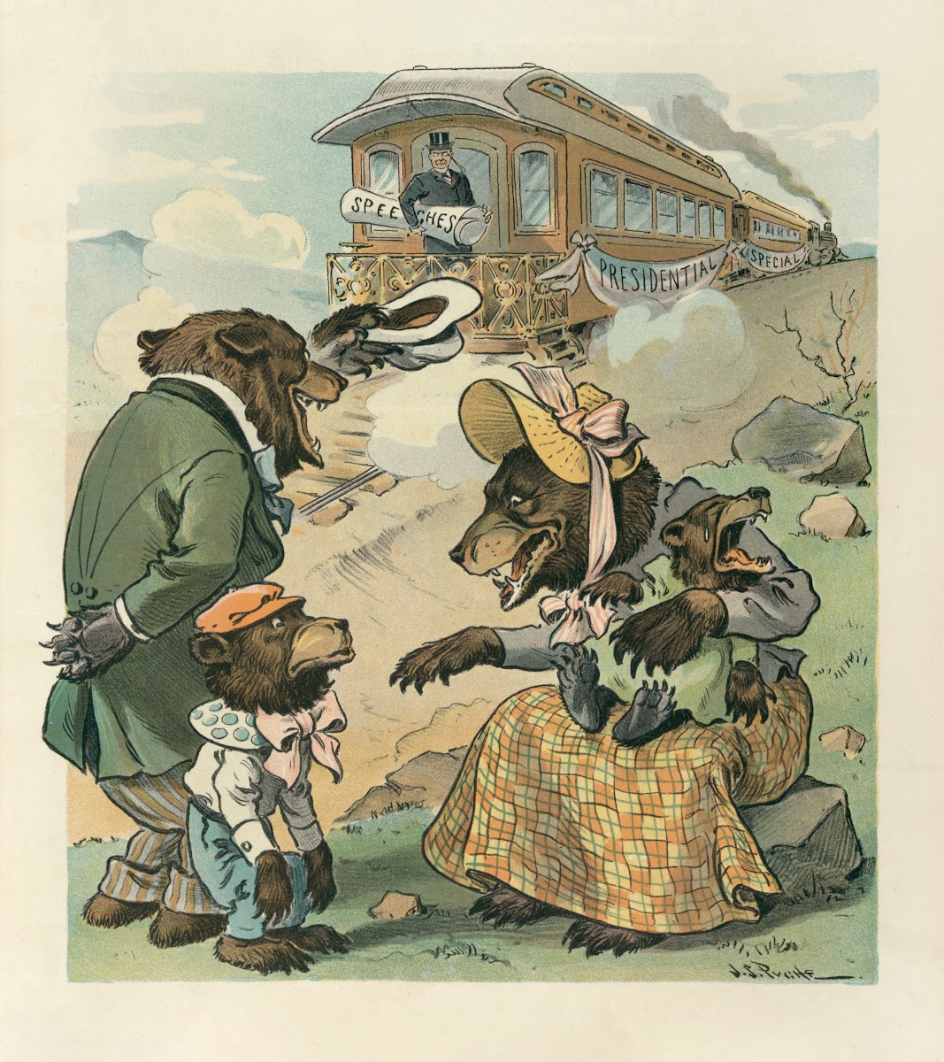 A harmless tour 1903
