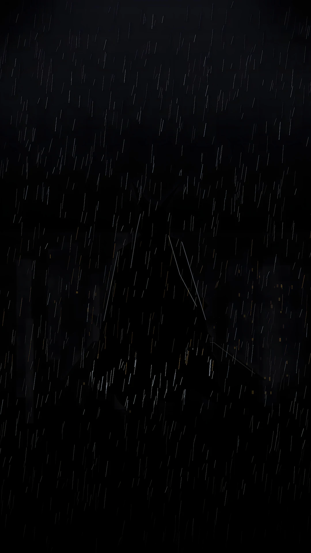 Gothic Superhero Standing on Gargoyle in Rainy Cityscape - Free 4K mobile Wallpaper