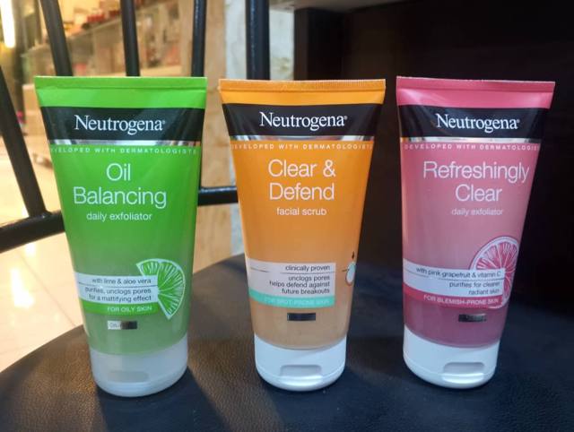 نيتروجينا مقشر الوجه كلير آند ديفند — Q-BB052-CLEAR-DEFEND
