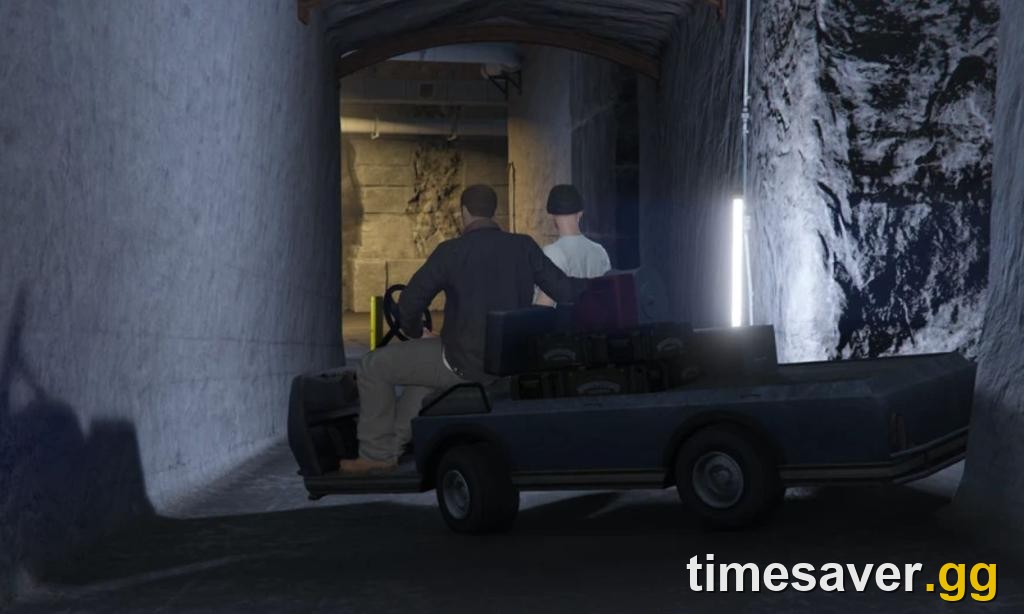 GTA Online Gunrunning Bunker interior hauling weapon crates
