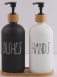1pcs Glass Soap Dispenser Pam Sabun