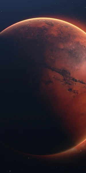 Mars, Planet, Space, Red, Sci-Fi 4K Wallpaper Background