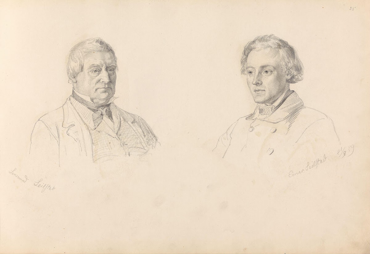 Lensmann Johannes Olausen Seielstad Einar Seielstad 1859