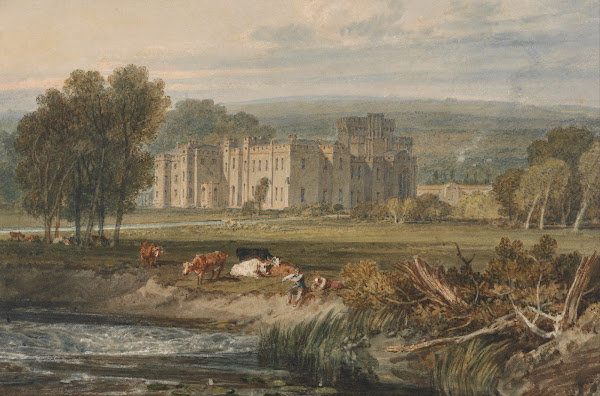 View of Hampton Court Herefordshire from the Southeast ca 1806