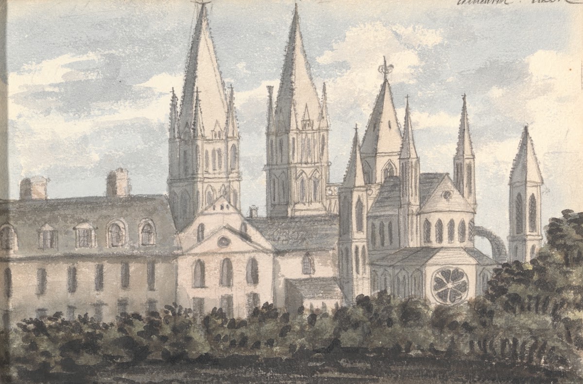 Cathedral Caen 1824 to 1832