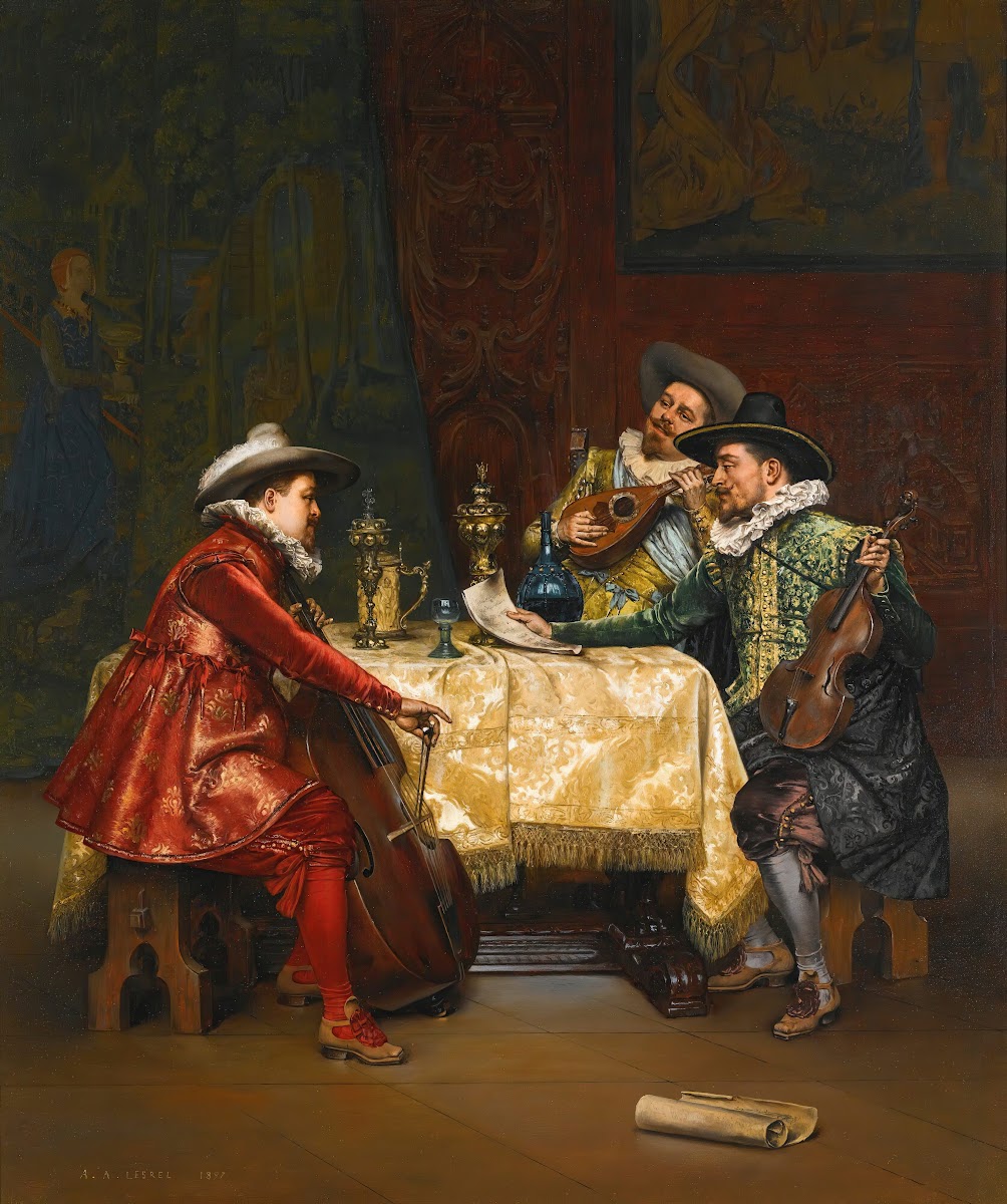 The rehearsal 1897