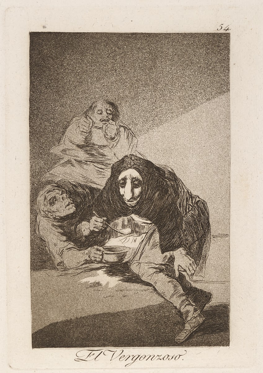 El Vergonzoso The shamefaced one 1796 1797
