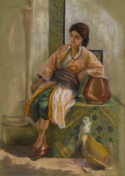 Jeune Fille À Léventail