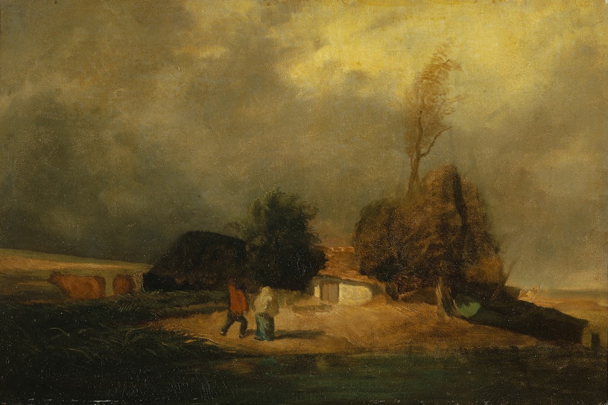Landscape with Thunderstorm