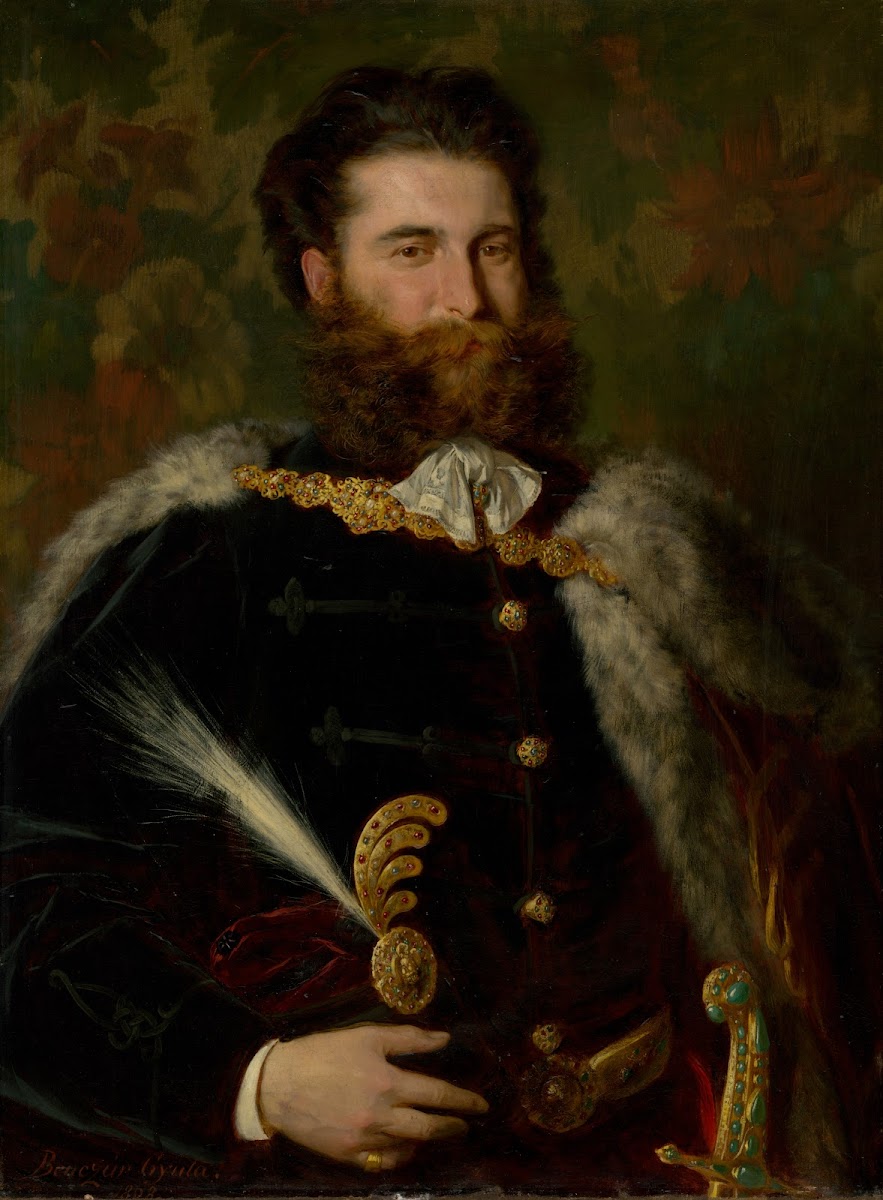 Portrait of Albert Ujházy 1868