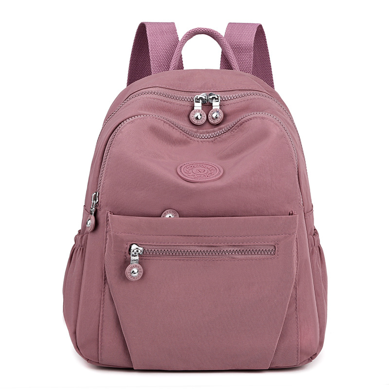 Women's backpack, nylon, abrasion-resistant, large capacity