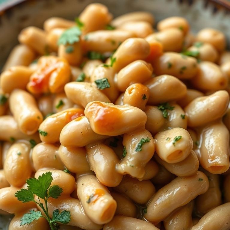Creamy Miso Butter Beans – Easy Homemade Side for Quick Weeknight Dinners finished