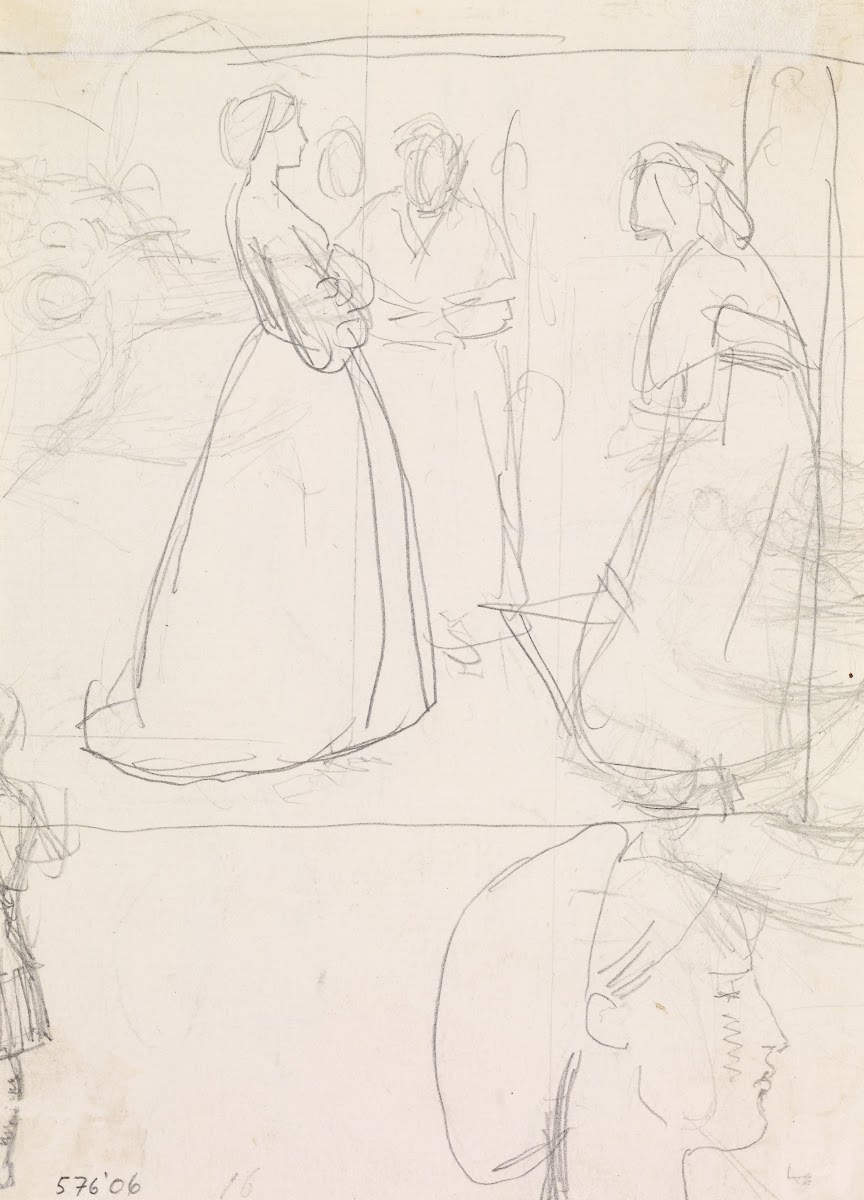 Christina Rossettis Maude Clare  Figure and Head Studies 1859