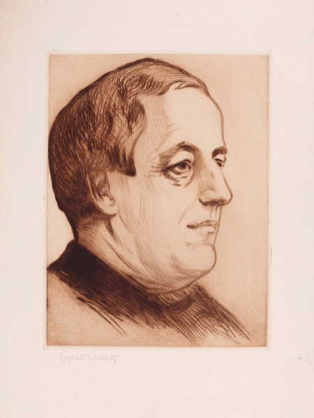 Portrait du dessinateur Willette 1912