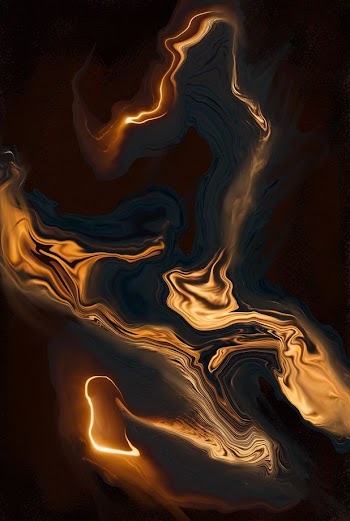 Gold Abstract Picture