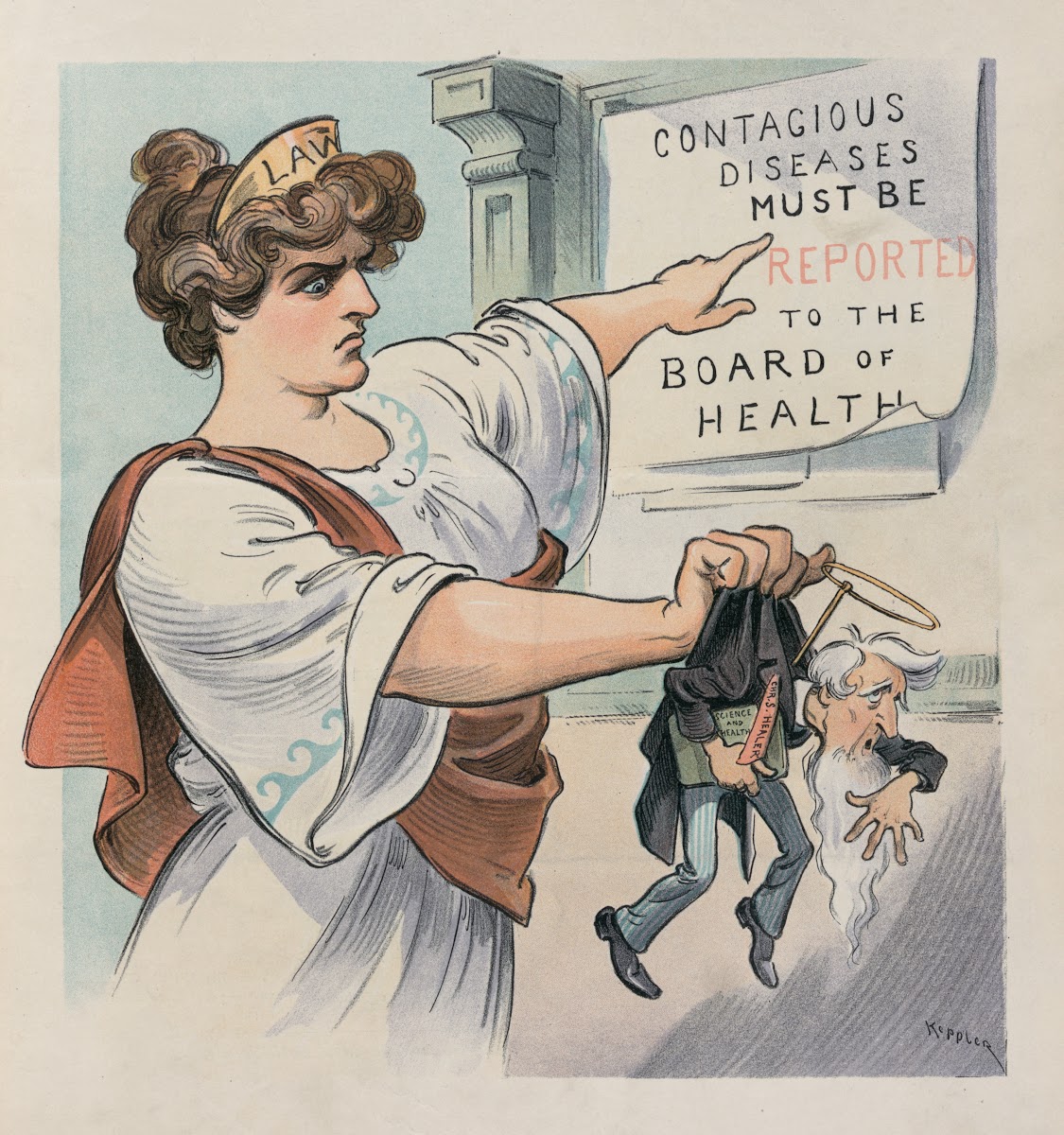 The Law Can Not Be Removed By Christian Science 1902