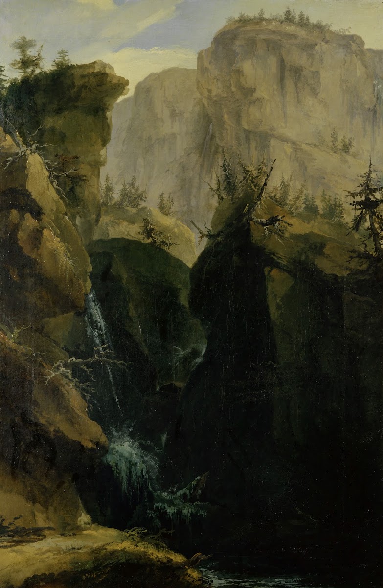 Canyon with Waterfall 1775