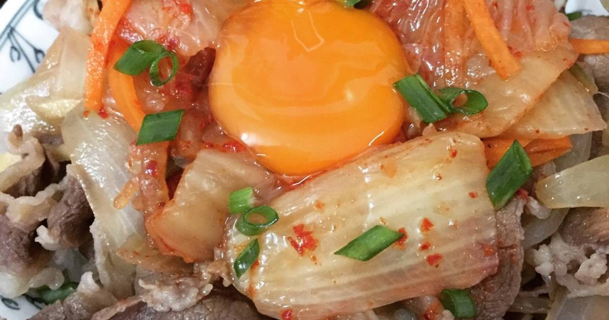 Cơm Thịt bò kiểu Nhật (gyudon)