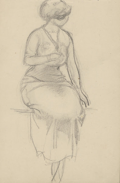 Marie Emilie Andersen sitting with her hand in front of her 1895 1928
