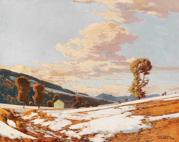 Schneeschmelze 1920