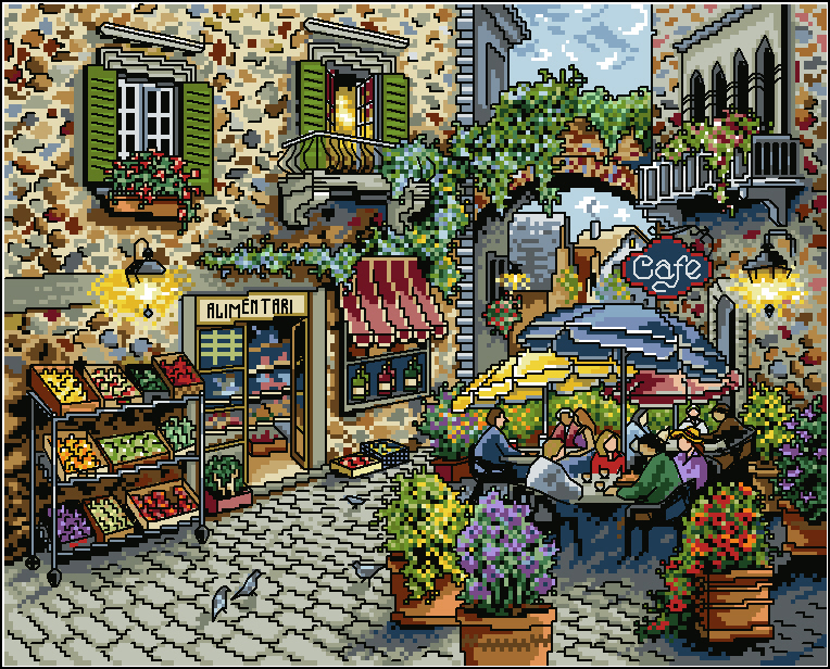 CMP DW02735 Sidewalk Cafe