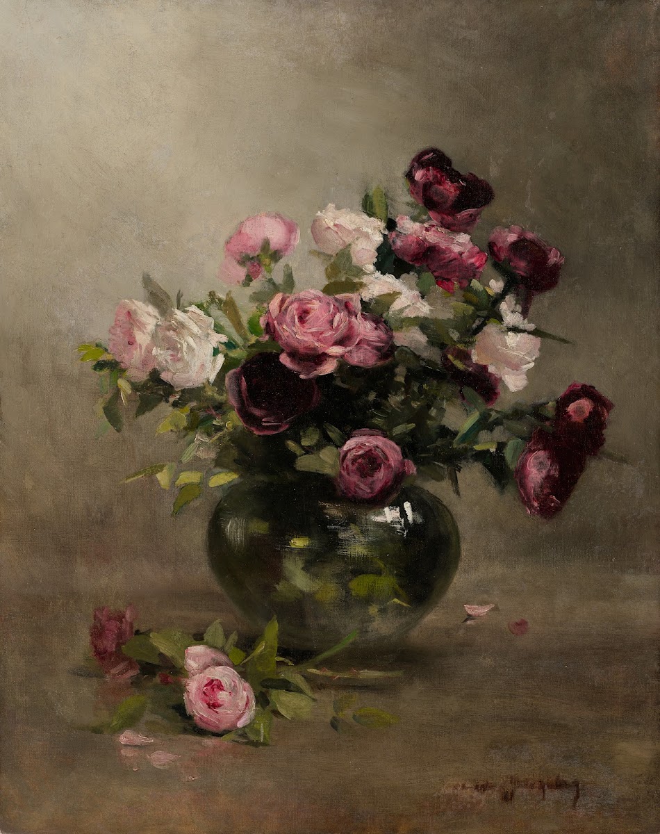 Vase of Roses early 1870s