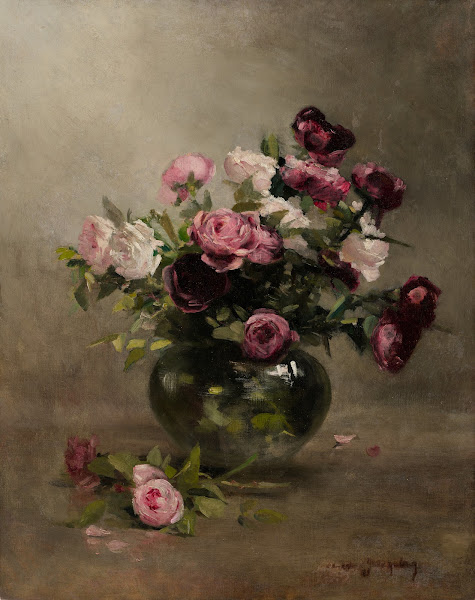 Vase of Roses early 1870s