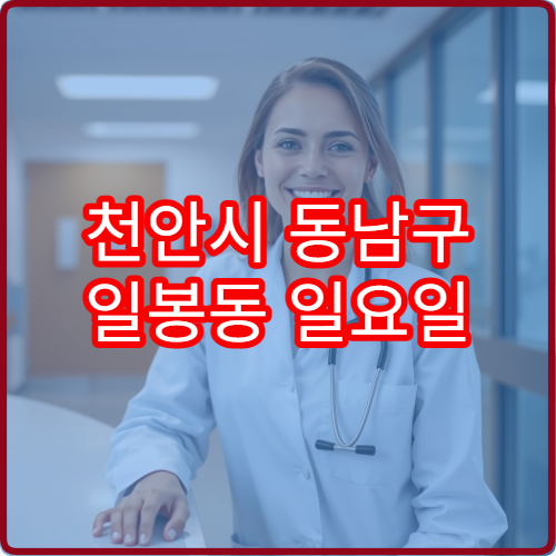 천안시 동남구 일봉동 일요일 소아과 진료 병원 아이 구토 설사 상담