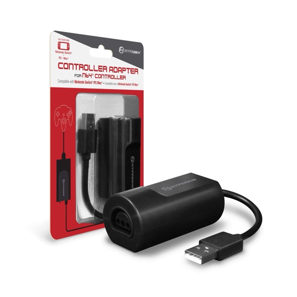Tomee Adaptador de Mando N64 a USB para PC y Mac