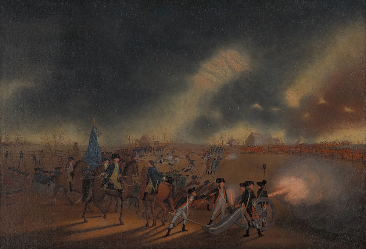 The Battle of Princeton ca 1782