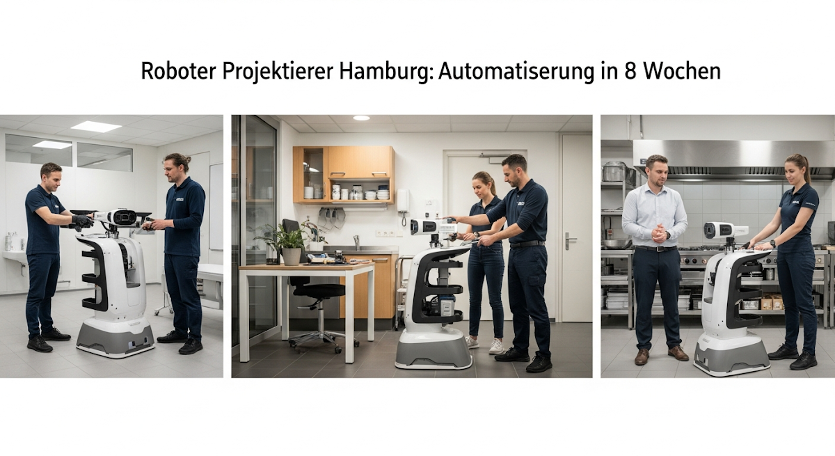 Roboter Projektierer Hamburg: Automatisierung in 8 Wochen