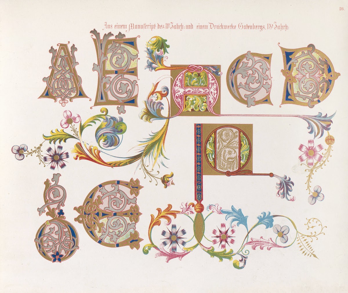 Dondorfs Alphabete Pl12 1873