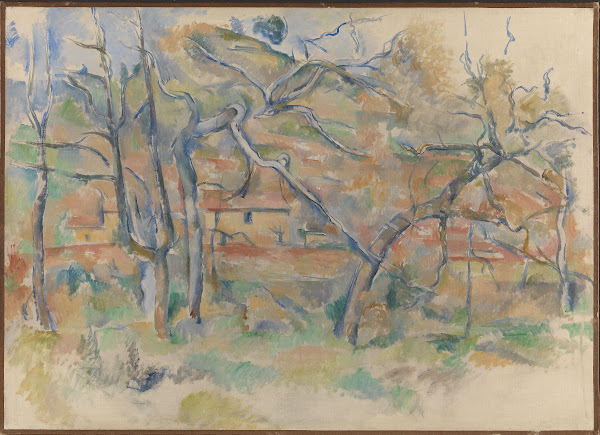 Trees and house Provence Ca 1885