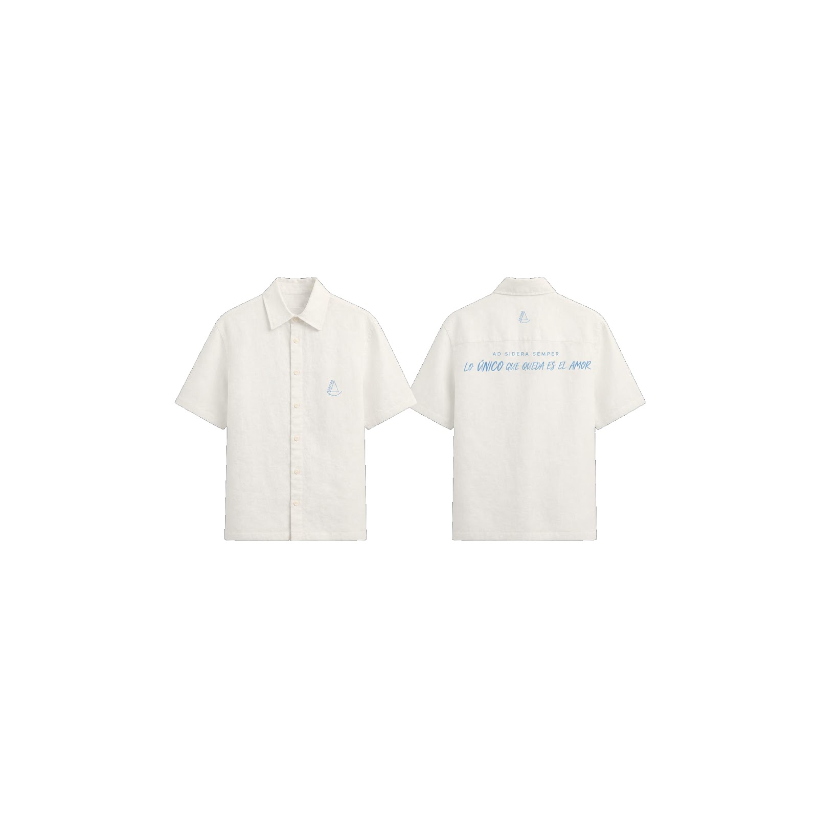 AD SIDERA SHIRT BORDADA – Lo único que queda es el amor, M