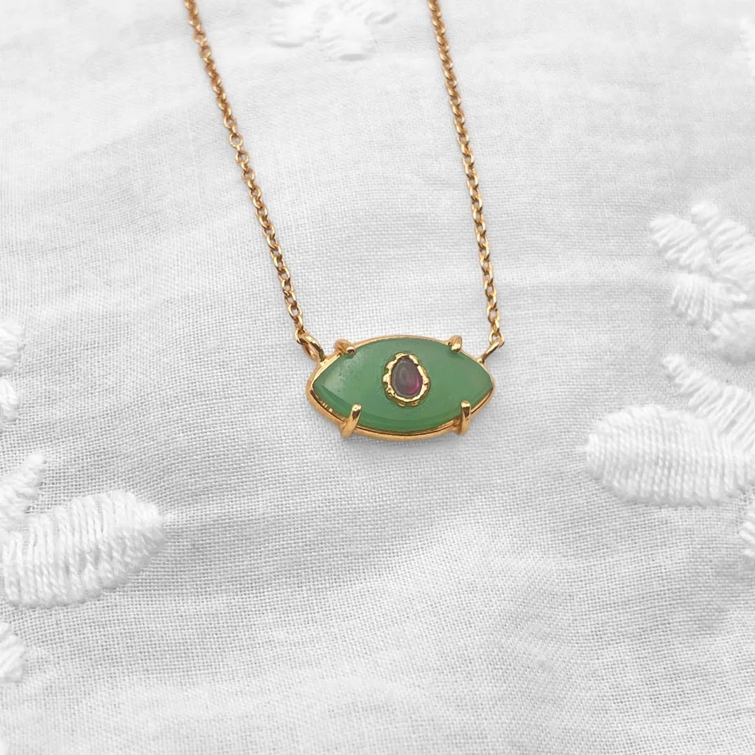 Колье Ayin baby CHRYSOPRASE