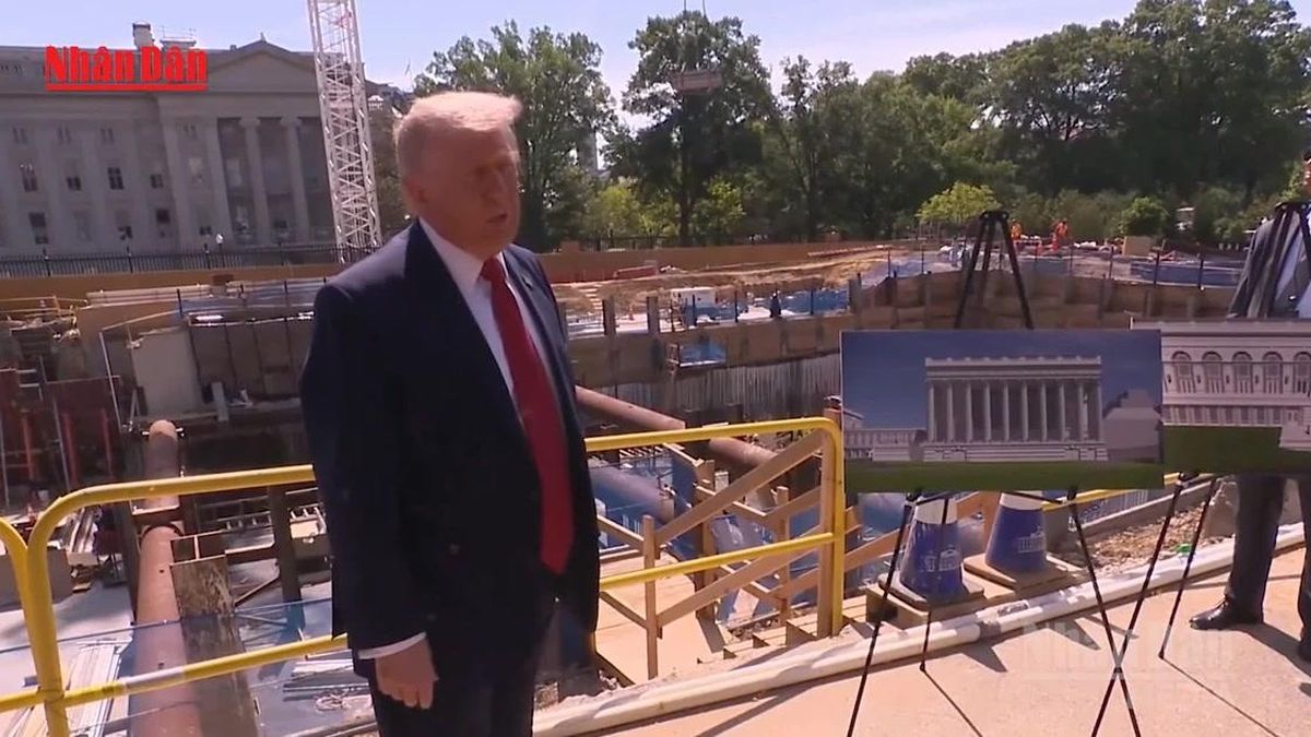 [Video] Tổng thống Mỹ D. Trump vấp chỉ trích vì dự án Phòng Khiêu vũ Nhà Trắng - Báo Nhân Dân