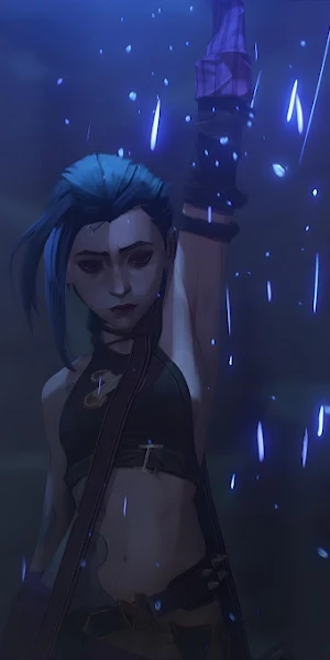 Jinx, Arcane, League Of Legends, Animated Series 5K Wallpaper Background