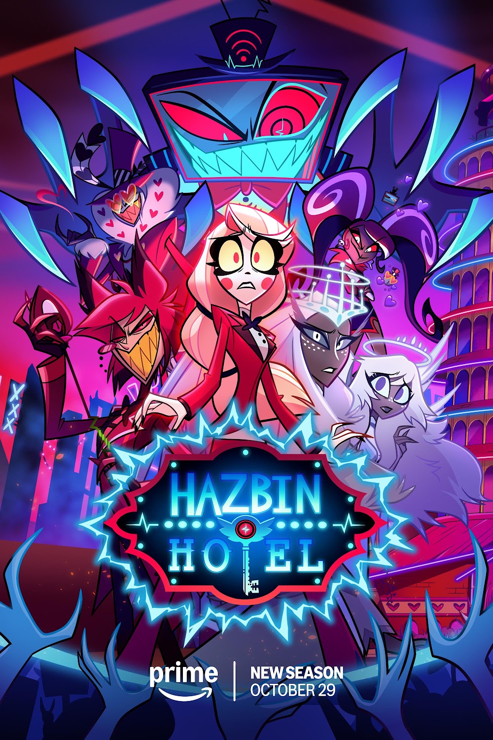 Hazbin Hotel: Season 2 official poster