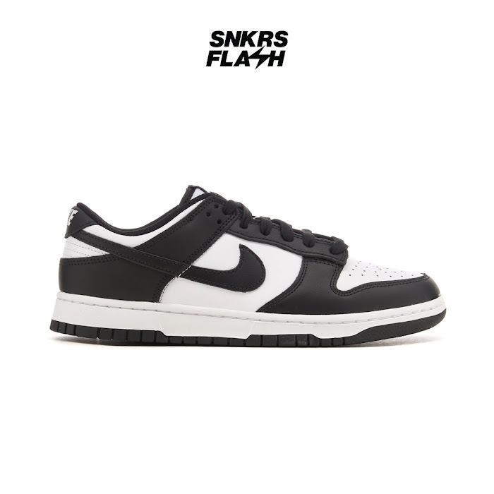 NIKE DUNK LOW RETRO WHITE BLACK PANDA - Size 44.5