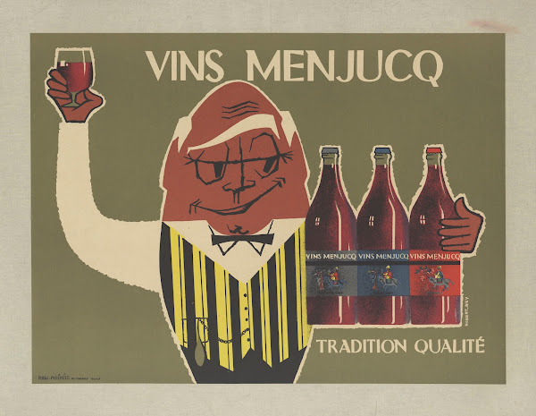 Vins Menjucq  Tradition Qualité 1950