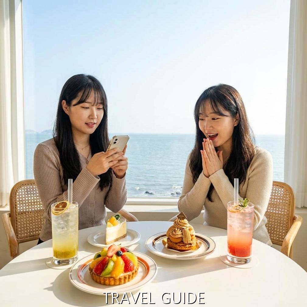 오션뷰에 맛까지! 영종도 카페 시그니처 메뉴 완벽 가이드