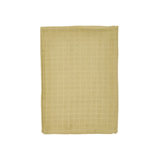 Пелюшка Twins муслінова 110х75 моно оливковий