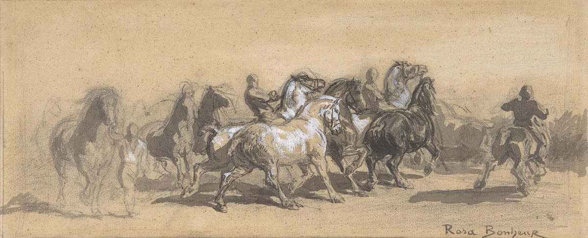 Study for The Horse Fair 19th century