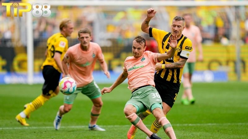 Lịch sử đối đầu giữa Borussia Dortmund vs Werder Bremen