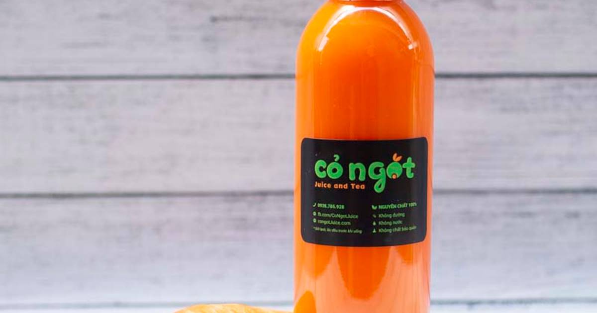 Cách làm nước ép cà rốt cực ngon