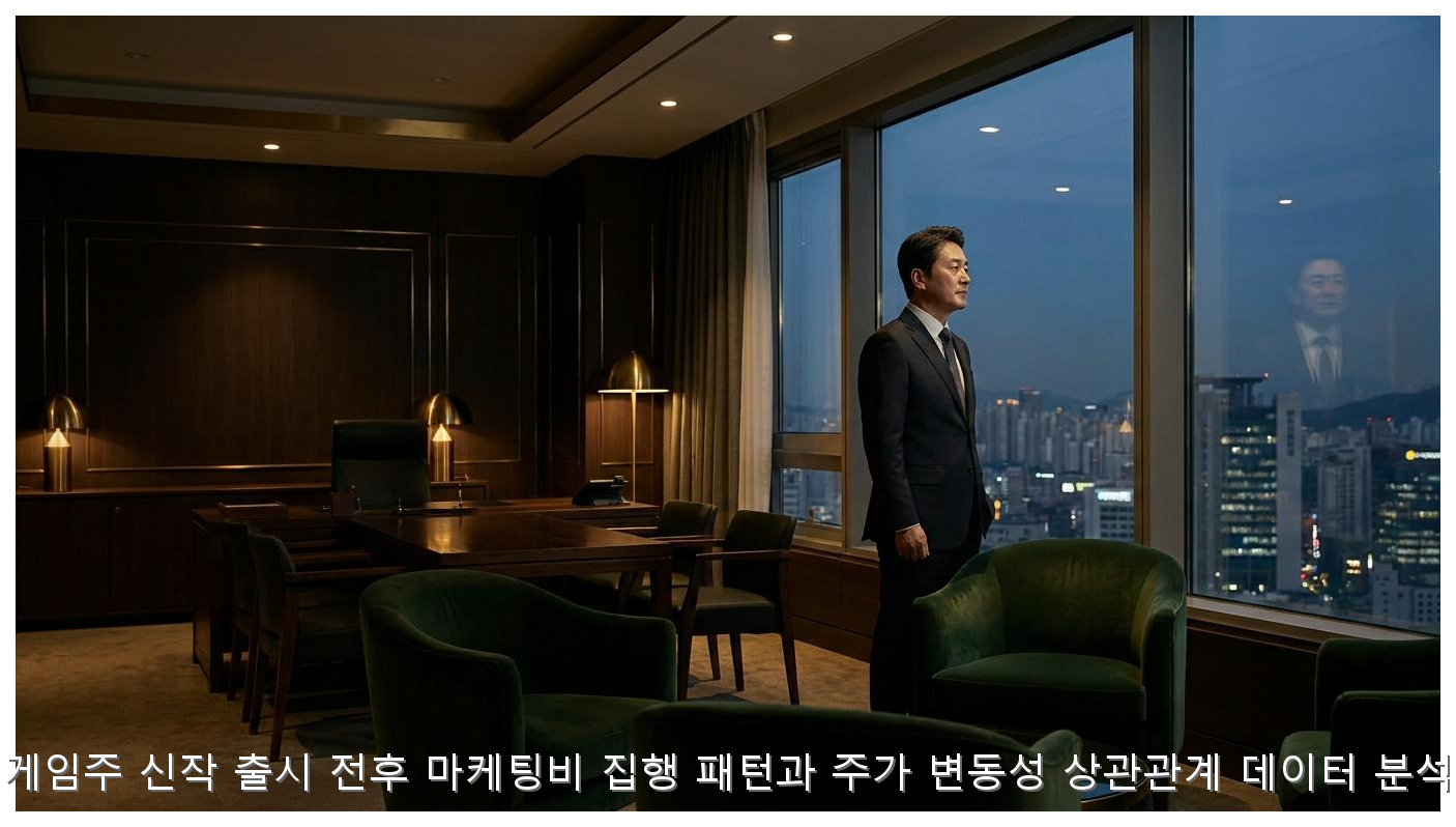 게임주 신작 출시 전후 마케팅비 집행 패턴과 주가 변동성 상관관계 데이터 분석 핵심 안내 및 분석 인포그래픽 (6)