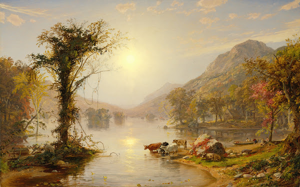 Autumn on Greenwood Lake 1861