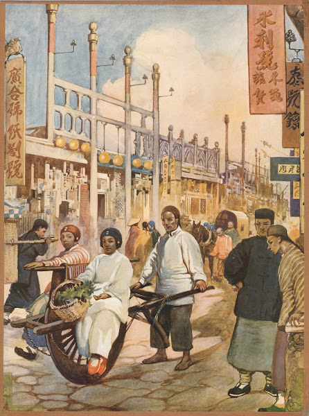 Chinese street scene 1910